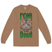 Toasted Coconut Fear Doom Long Sleeve Tee - FloraArt