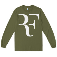 Army Green roger federer Long Sleeve Tee - FloraArt