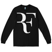 Black roger federer Long Sleeve Tee - FloraArt