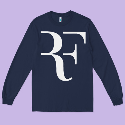 Roger Federer Long Sleeve Tee Designed By Floraart
