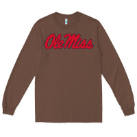 Chestnut ole miss Long Sleeve Tee - FloraArt