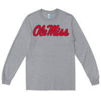 Heather Grey ole miss Long Sleeve Tee - FloraArt