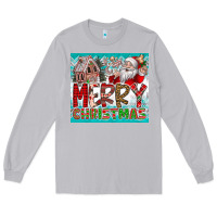 Moon Dust merry Christmas Long Sleeve Tee - CowhideDigitalArt