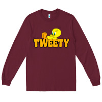 Burgundy tweety Long Sleeve Tee - FloraArt