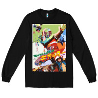 Black KIKAIDA POSTER Long Sleeve Tee - FloraArt