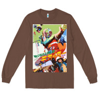 Chestnut KIKAIDA POSTER Long Sleeve Tee - FloraArt
