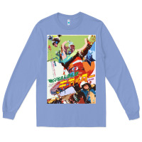Colony Blue KIKAIDA POSTER Long Sleeve Tee - FloraArt