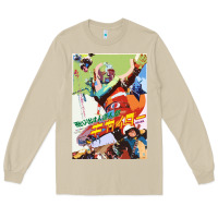 Mushroom KIKAIDA POSTER Long Sleeve Tee - FloraArt
