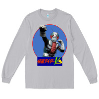 Moon Dust KAMEN RIDER V3 PUNCH Long Sleeve Tee - FloraArt