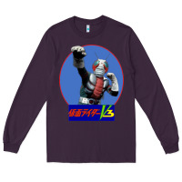 Plum KAMEN RIDER V3 PUNCH Long Sleeve Tee - FloraArt