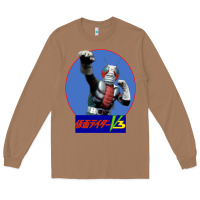Toasted Coconut KAMEN RIDER V3 PUNCH Long Sleeve Tee - FloraArt