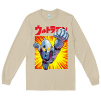 Mushroom ultraman exclusive yellow Long Sleeve Tee - FloraArt