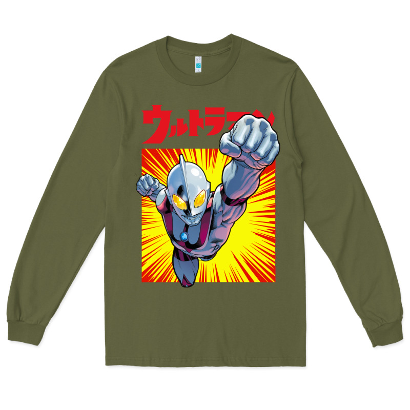 Ultraman Exclusive Yellow Long Sleeve Tee by FloraArt | Teevron