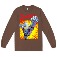 Chestnut ultraman exclusive yellow Long Sleeve Tee - FloraArt