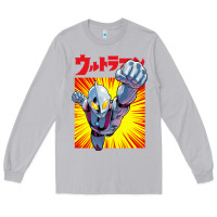 Moon Dust ultraman exclusive yellow Long Sleeve Tee - FloraArt