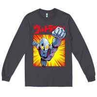 Smoke ultraman exclusive yellow Long Sleeve Tee - FloraArt