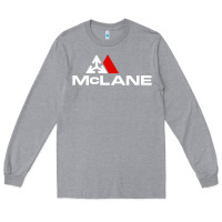 Heather Grey cool mclane design Long Sleeve Tee - FloraArt