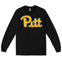 Black Pitt Panthers Long Sleeve Tee - FloraArt
