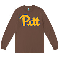 Chestnut Pitt Panthers Long Sleeve Tee - FloraArt