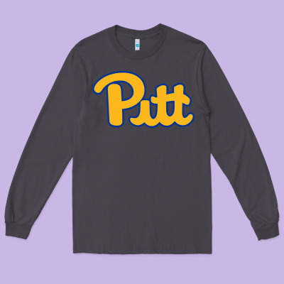 Pitt Panthers Long Sleeve Tee Designed By Floraart