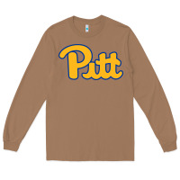 Toasted Coconut Pitt Panthers Long Sleeve Tee - FloraArt