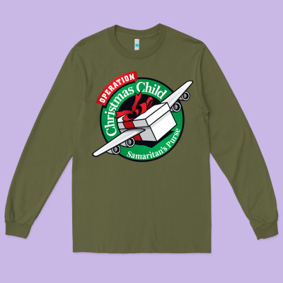 Samaritan's Purse Operation Christmas Child Funny Pullover Hoodie Long Sleeve Tee Designed By Floraart