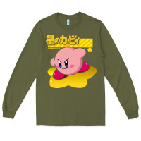 Army Green kirby men's pink Long Sleeve Tee - FloraArt