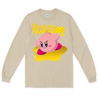 Mushroom kirby men's pink Long Sleeve Tee - FloraArt