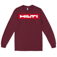 Burgundy hilti Long Sleeve Tee - FloraArt