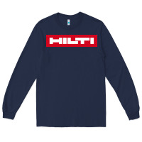 Navy hilti Long Sleeve Tee - FloraArt