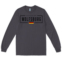 Smoke wolfsburg deutschland germany german flag Long Sleeve Tee - FloraArt