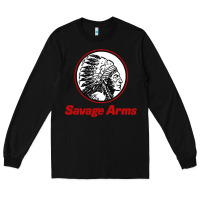 Black Savage Arms Long Sleeve Tee - FloraArt