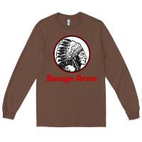Chestnut Savage Arms Long Sleeve Tee - FloraArt