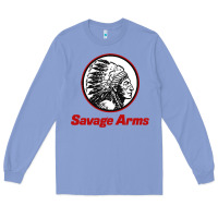 Colony Blue Savage Arms Long Sleeve Tee - FloraArt