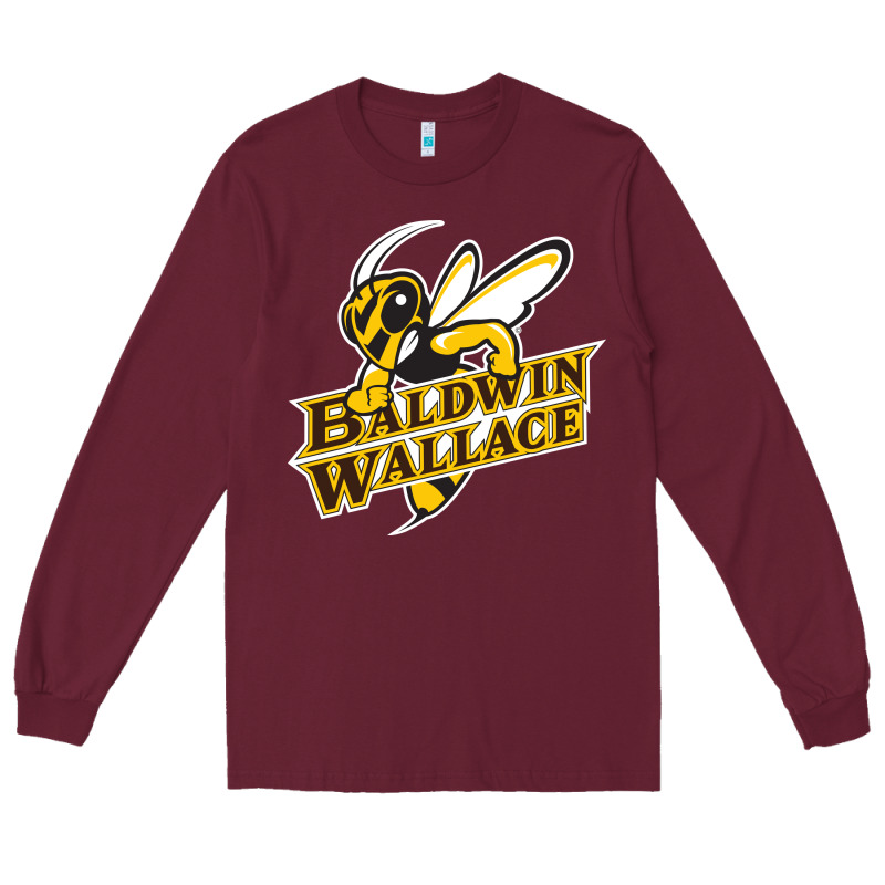 Baldwin Wallace University Yellowjackets Long Sleeve Tee by FloraArt | Teevron