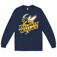 Navy Baldwin wallace university yellowjackets Long Sleeve Tee - FloraArt