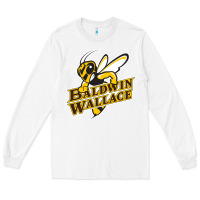 White Baldwin wallace university yellowjackets Long Sleeve Tee - FloraArt