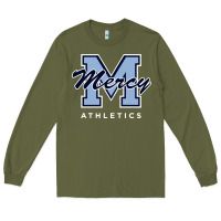 Army Green mercy high school (burlingame, california) Long Sleeve Tee - FloraArt