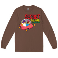 Chestnut Secret Squirrel  51 Long Sleeve Tee - FloraArt