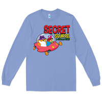 Colony Blue Secret Squirrel  51 Long Sleeve Tee - FloraArt