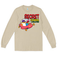 Mushroom Secret Squirrel  51 Long Sleeve Tee - FloraArt