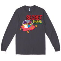 Smoke Secret Squirrel  51 Long Sleeve Tee - FloraArt