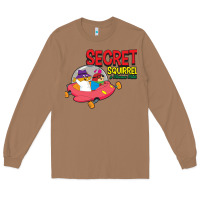 Toasted Coconut Secret Squirrel  51 Long Sleeve Tee - FloraArt