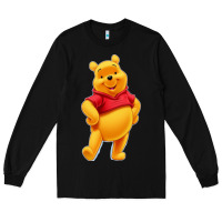 Black pooh Long Sleeve Tee - FloraArt