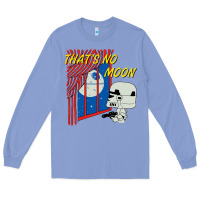 Colony Blue thats no moon Long Sleeve Tee - FloraArt