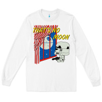 White thats no moon Long Sleeve Tee - FloraArt