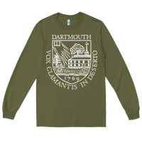 Army Green dartmouth newspaper Long Sleeve Tee - FloraArt