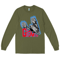 Army Green Gigantor Essentia Long Sleeve Tee - FloraArt