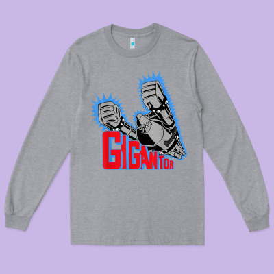 Gigantor Essentia Long Sleeve Tee Designed By Floraart