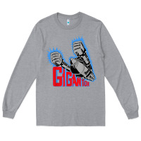 Heather Grey Gigantor Essentia Long Sleeve Tee - FloraArt